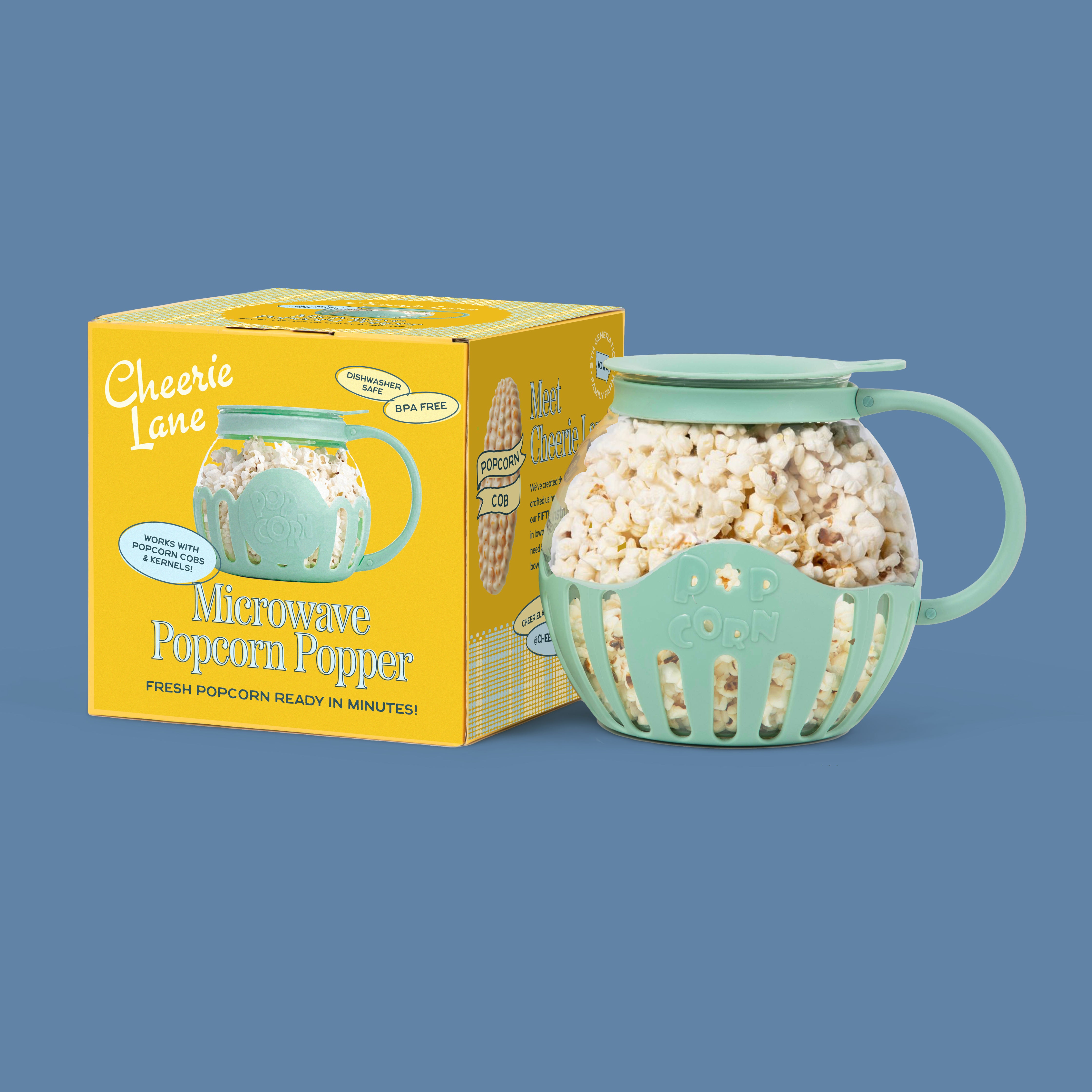 Glass Microwave Popper – Cheerie Lane