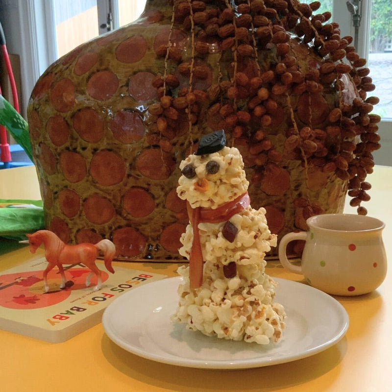 Popcorn Snowmen