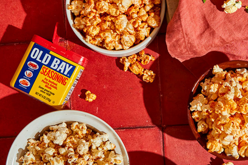 Old Bay Butter Popcorn