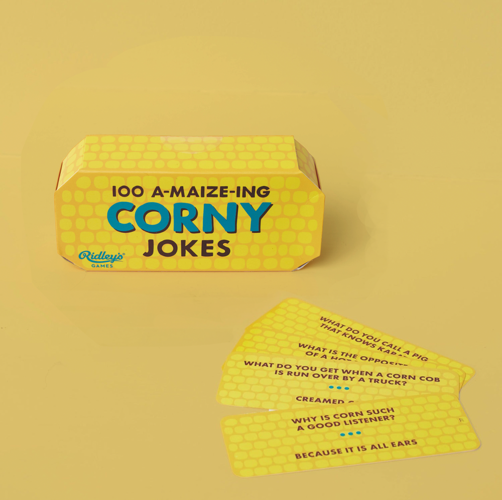 100 Corny Joke Cards