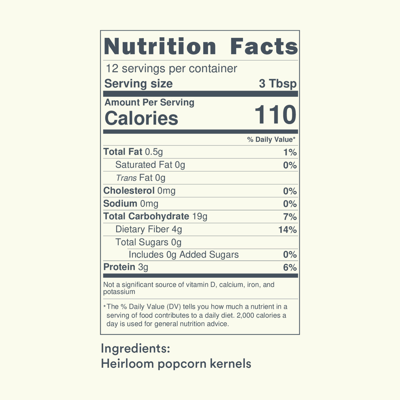 Heirloom Popcorn Kernels